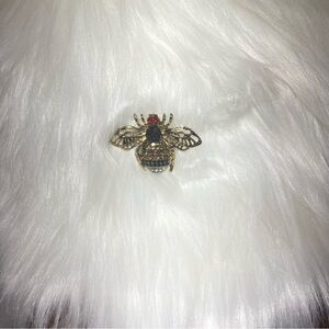 Bee Brooch.Colorful and embellished bumble bee brooch from Aratta.About‎ 1.5” L.